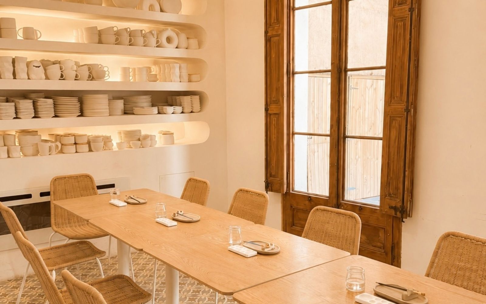 Sala Estufa privada per celebrar aniversaris al taller de ceràmica de Gràcia